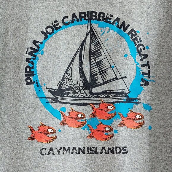 Lot of 4 Pirana Joe's Short Sleeve Men's T-Shirts Size XXL - Picture 4 of 16